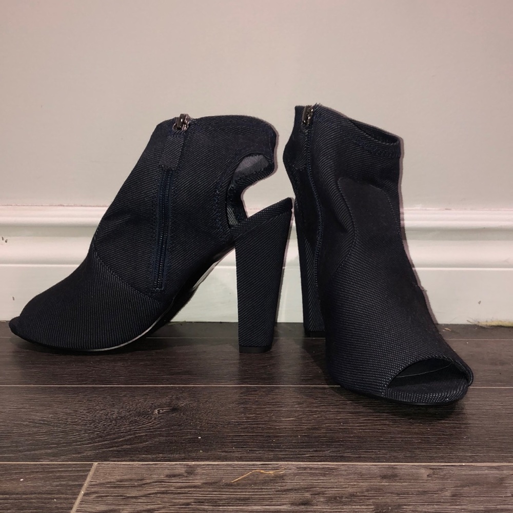 🌟2 for 35$🌟 Jean Style open toe heels